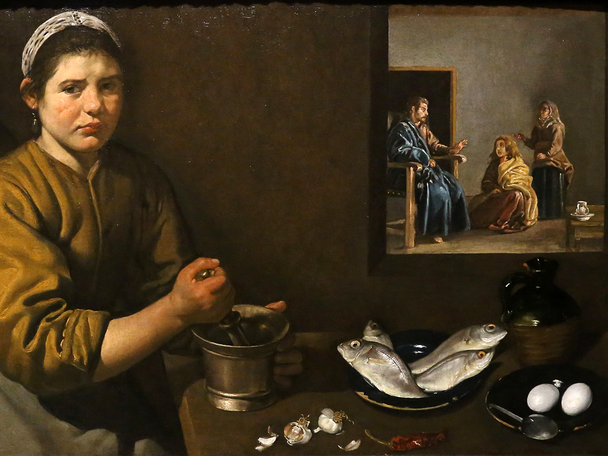 Diego Velazquez, Marta i Maria (1618)